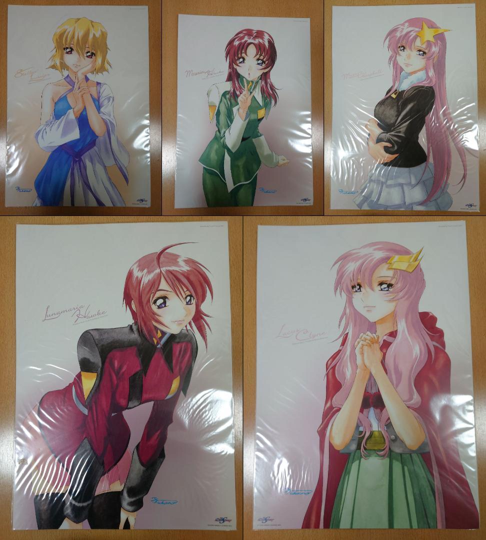 機動戦士ガンダムSEED DESTINY ミニポスター 5枚セット 機動戦士ガンダムSEED] 入場者プレゼント解禁！『機動戦士ガンダムSEED