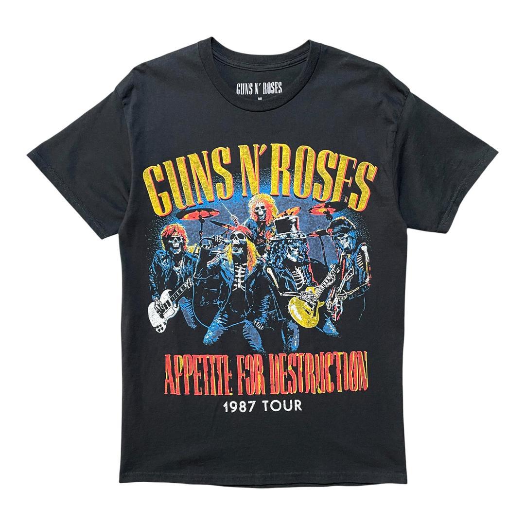 正規品 オフィシャル ガンズアンドローゼス 87'ツアー ロック バンドTシャツ ビートボム | Guns N' Roses（ガンズ・アンド・ローゼズ）'91-'92 Tour