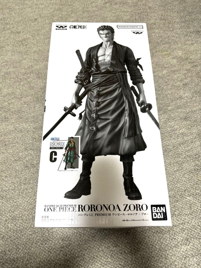 バンプレくじ C賞 ロロノア・ゾロ バンプレくじ ワンピース ゾロ C賞 メタリックカラー フィギュア
