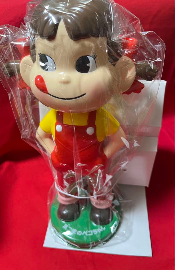 新品　不二家　ペコちゃん　首振り人形　未開封 不二家|【内袋未開封】首振りペコちゃん人形|【ハードオフ公式通販