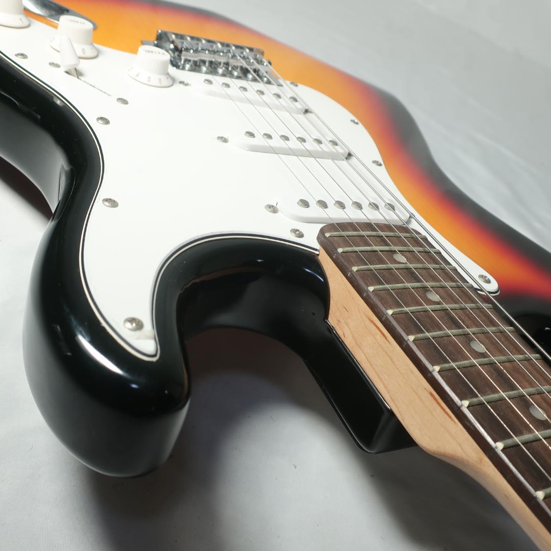 美品 VISION エレキギター ストラトキャスタータイプ ブラウン 軽量