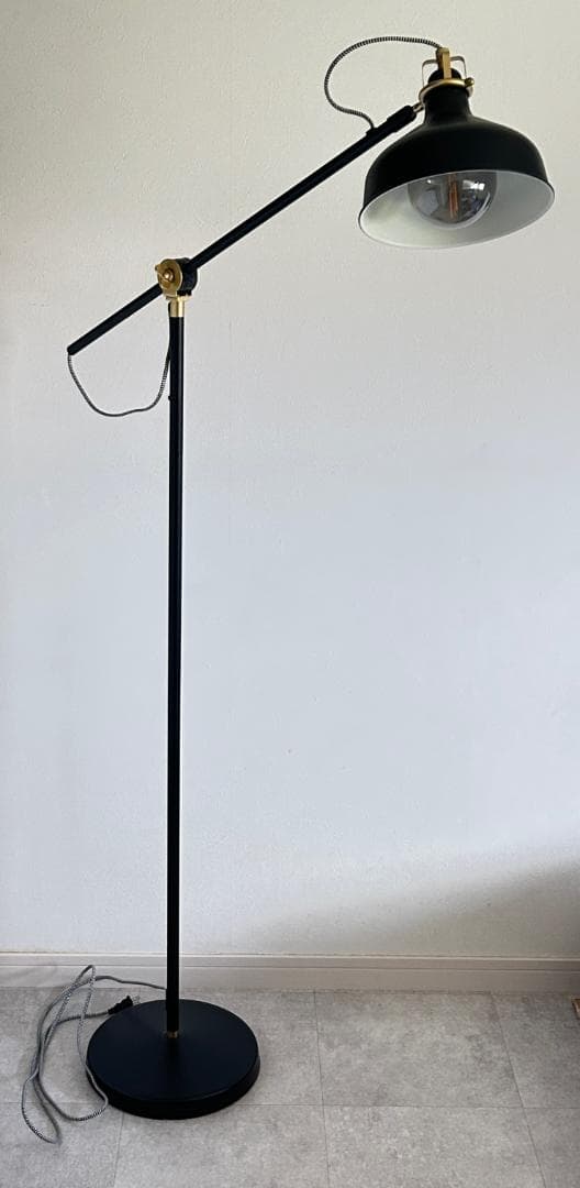 IKEA RANARP ラーナルプ フロアスタンド ブラック RANARP ラーナルプ ワークランプ, ブラック - IKEA