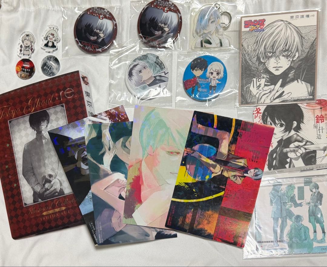 東京喰種 缶バッジ ファイル アクキー アトコ アクフィ カードフォルダー 色紙 fit=scale-down,w=1200