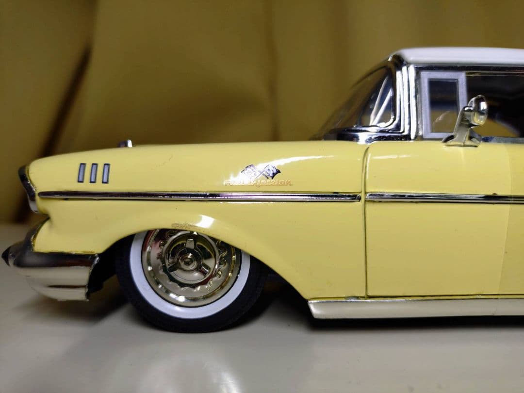 1957 シボレー・ベルエア Jada toys 1/24 Amazon | JADA TOYS 1/24 シボレー ベルエア 1957 アーミーグリーン