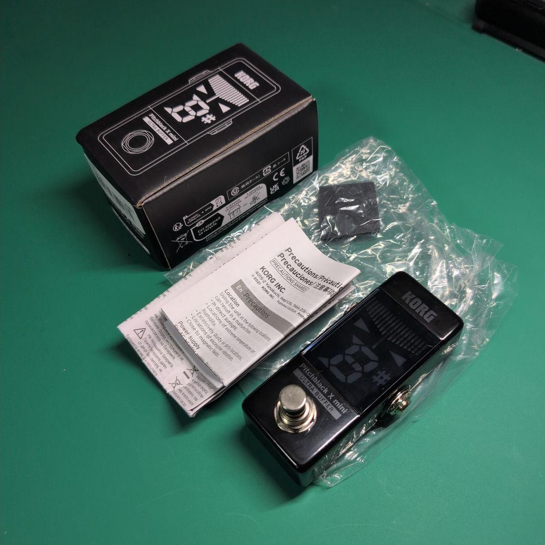 KORG Pitchblack x mini チューナー Pitchblack X mini - CHROMATIC PEDAL TUNER | KORG (USA)