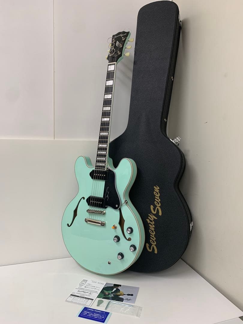 ギター Seventy Seven EXRUBATO-ZEBRA FINCH SFG 楽天市場】Seventy Seven Guitars EXRUBATO-ZEBRA FINCH SFG（有賀教平