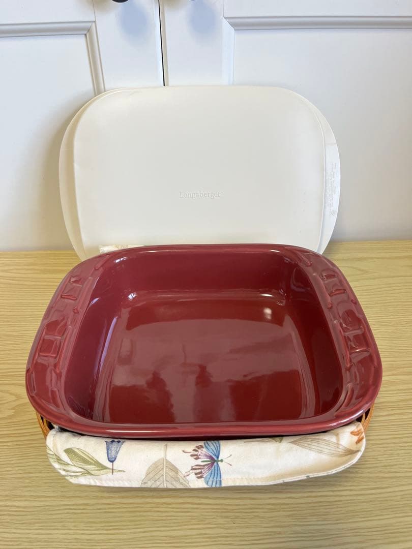 ロンガバーガー★ベーキングディッシュ&バスケット★ライナー，蓋付き ロンガバーガー☆ベーキングディッシュ&バスケット☆ライナー，蓋付き