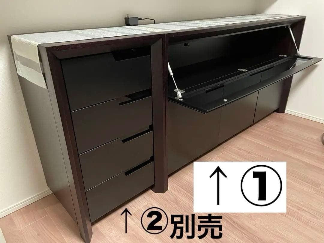 サイドボード　160×88×45cm 飾り棚　クラスティーナ① 収納家具 - ソファー、モダン家具のインテリアショップ｜クラス