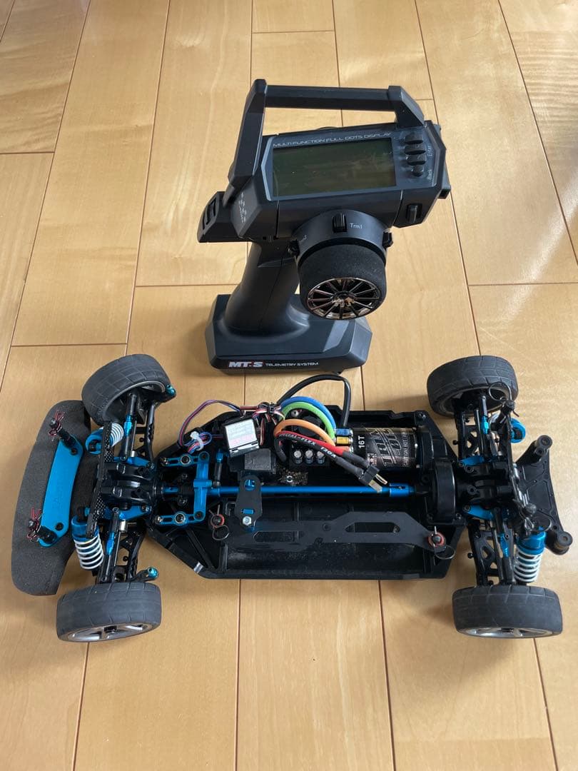 【訳有り】TAMIYA TT-02オプション多数 プロポ、一式付き TT-02に最低限必要なオプションパーツは？コレがあればサーキット走行