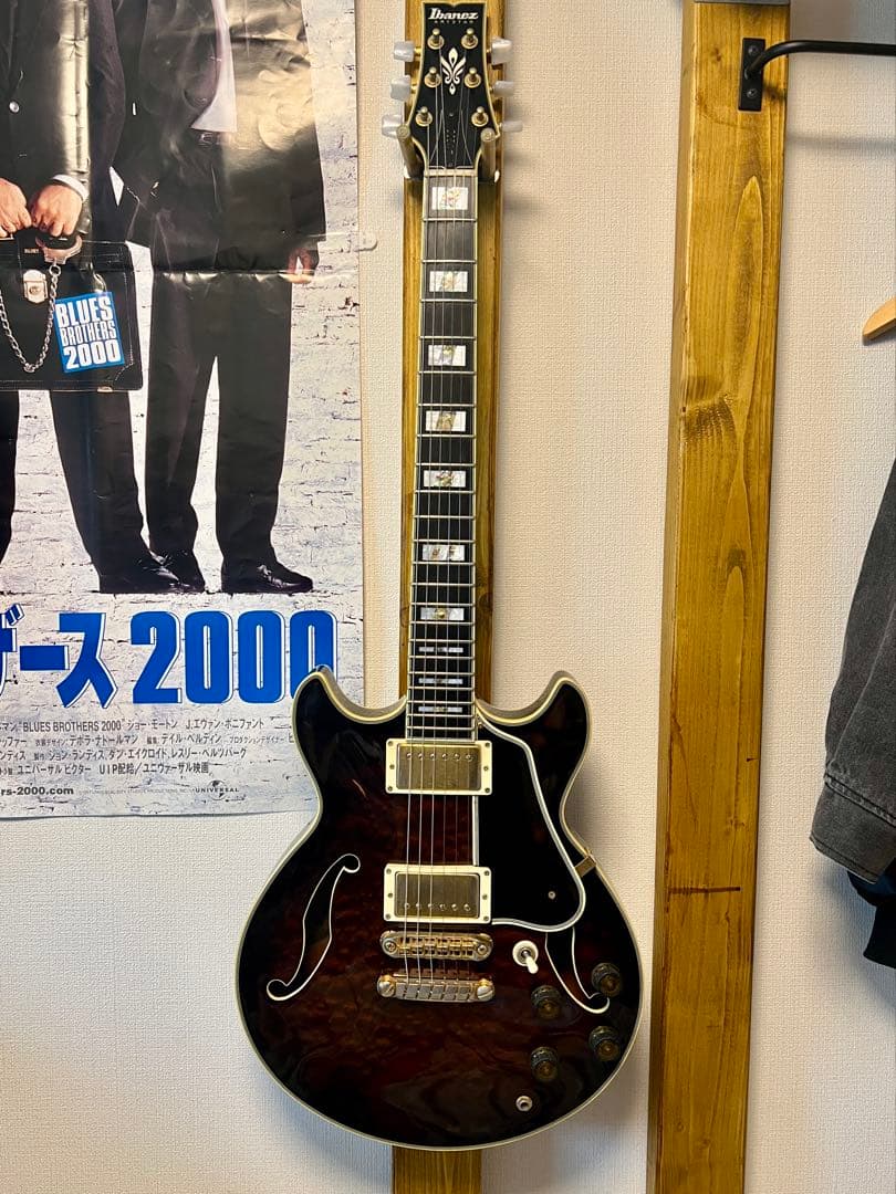 ibanez AM200 セミアコ 国産 上位機種 335 AM205 IBANEZ AM205: セミアコの寸評 (since 2006.2.4)