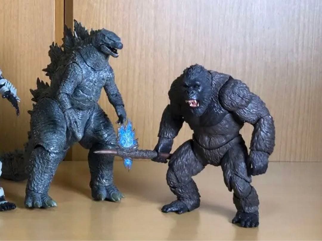 NECA ゴジラ GODZILLA SHモンスターアーツ コング S.H.MonsterArts GODZILLA FROM GODZILLA x KONG: THE NEW EMPIRE