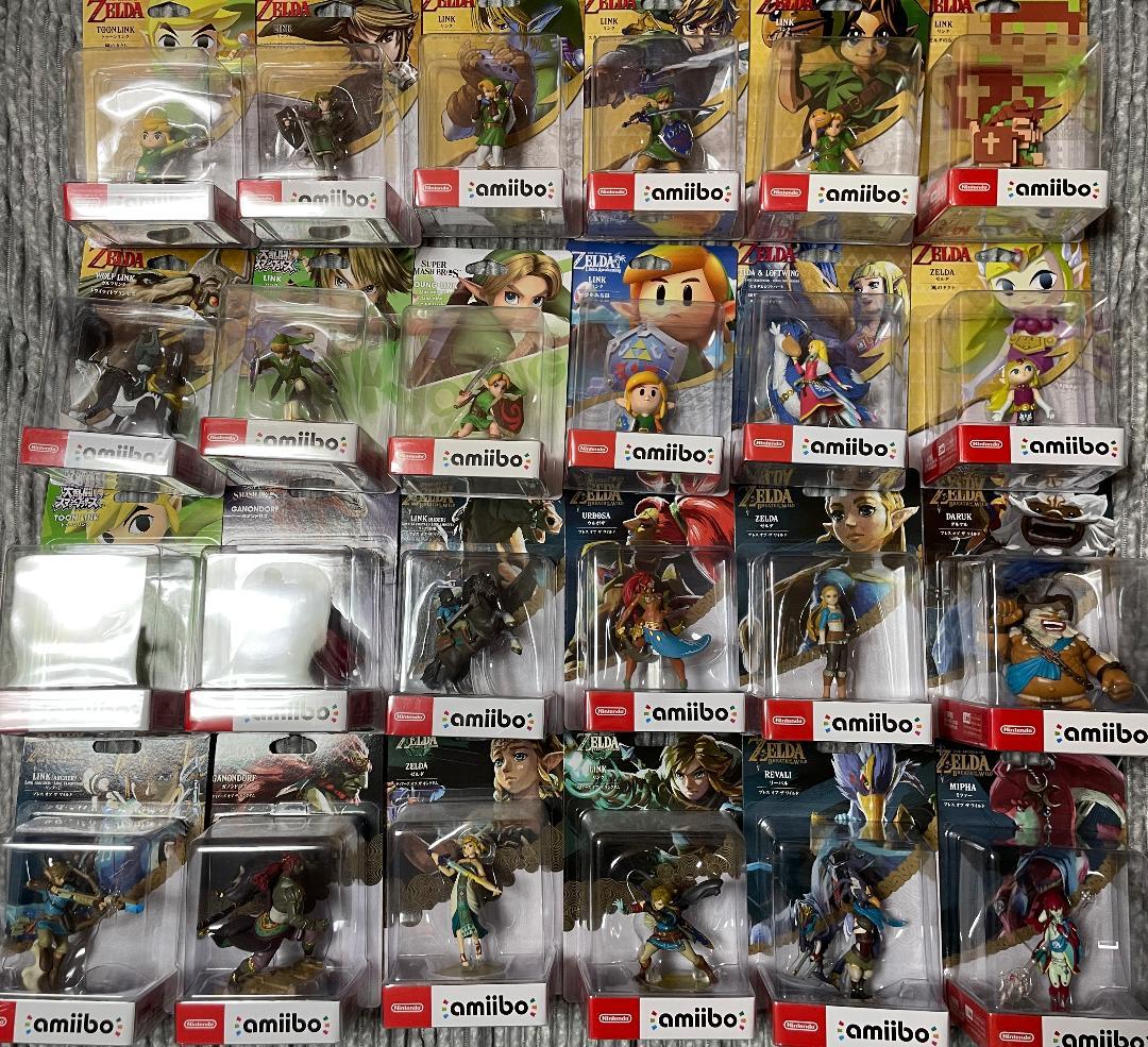 新品未開封アミーボ amiibo ゼルダの伝説 リンク ２４体セット 新品未開封アミーボ amiibo ゼルダの伝説 リンク 24体セット 新品未