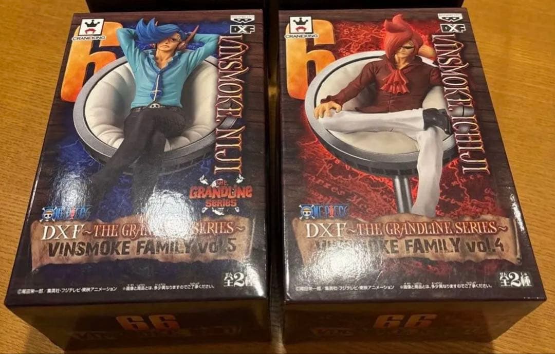 ワンピース DXF ヴィンスモークファミリー 2種 新品未開封セット‼️ ワンピース DXF ヴィンスモークファミリー 2種 新品未開封セット