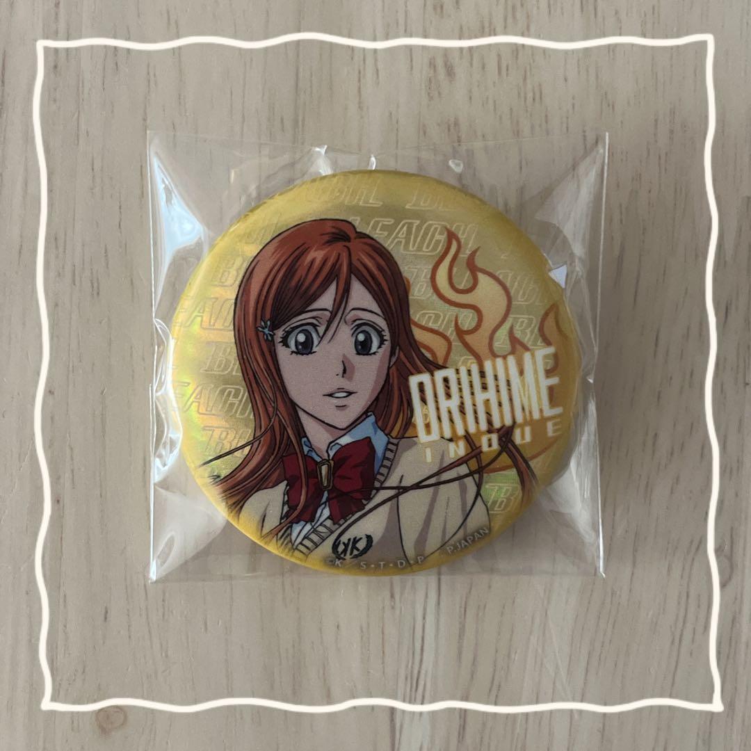 BLEACH ブリーチ クリスタライト カンバッジ 井上織姫 希少 激レア FaNeMa / BLEACH ふりむきゅん 缶バッジ 井上織姫
