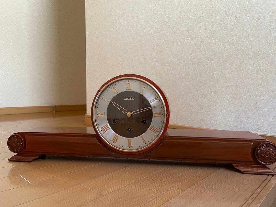 SEIKO ウエストミンスター　ぜんまい時計 昭和レトロ　稼働品　希少時計　美品 SEIKO ウエストミンスター ぜんまい時計 昭和レトロ 稼働品 希少時計