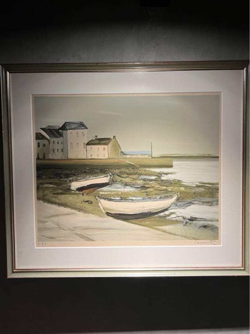 版画 ES LAPORTE lithograph LAPORTE Georges