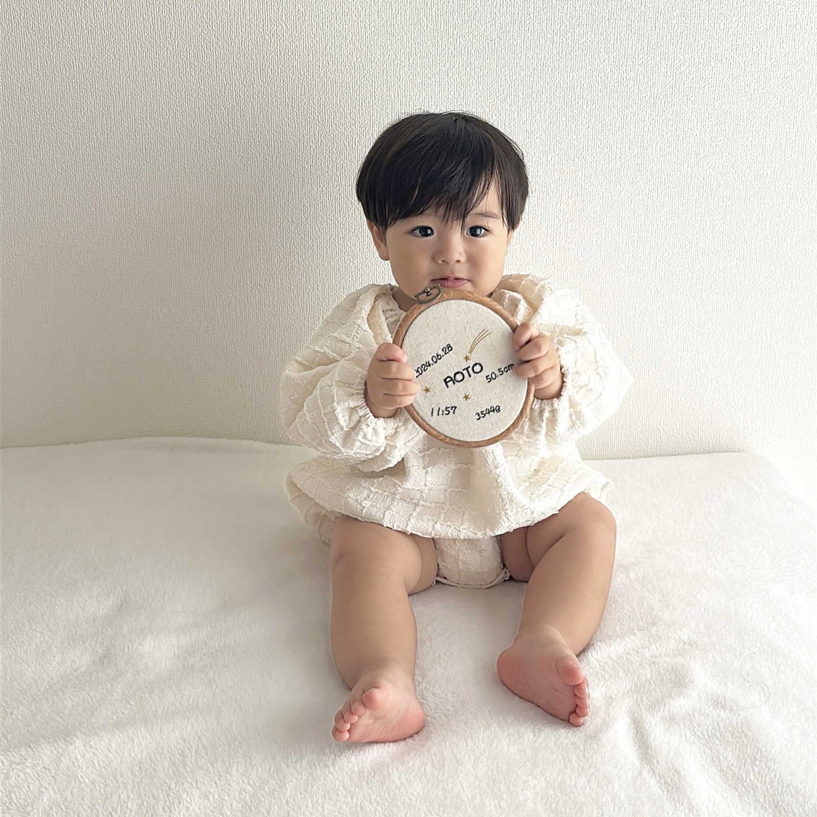 ☀︎ ᕱ ☽ 刺繍スタイ 名入れ無料 - toi three'S GALLERY | minne