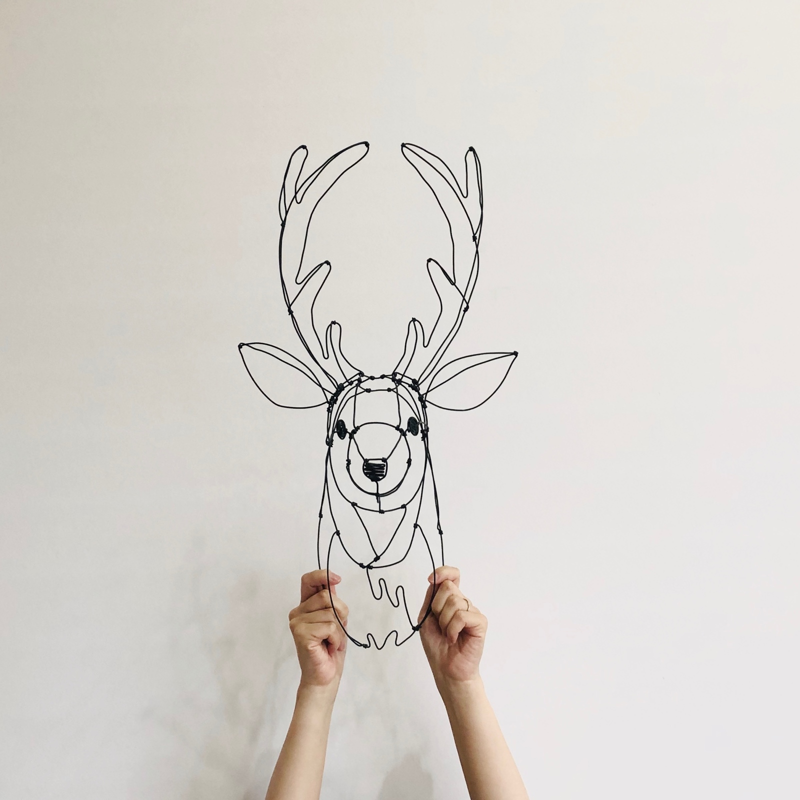 ワイヤークラフト 鹿 Ⅹ - KINOHIRAYA.inc | minne byGMOペパボ 国内